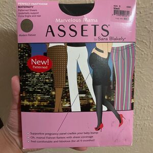 marvelous mama assets size 3 black modern fishnet maternity pantyhose